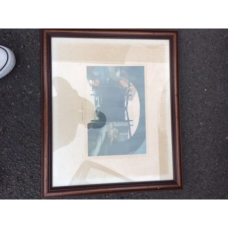 Framed print