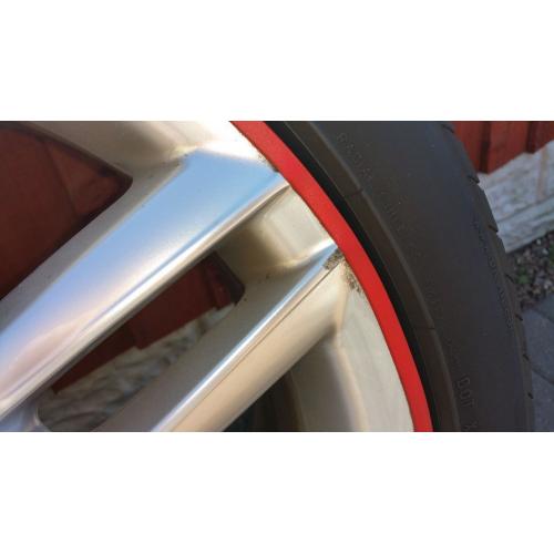 Audi A6 18 inch Alloy Wheels A6 S Line Genuine Tyres Front 4mm Rear 5mm tread