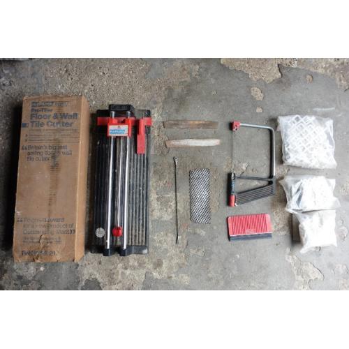Tile Cutter and Accessories