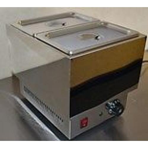 Bain Marie 2 pot dry *CHROME* (June Offer)