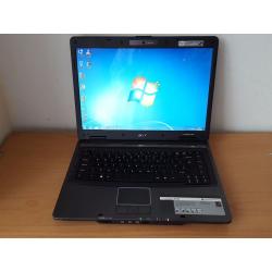 Acer Laptop Windows 7 Office 250GB Hard Drive 2GB RAM Wifi