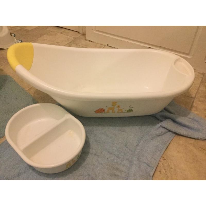 Baby bath & top tail bowl