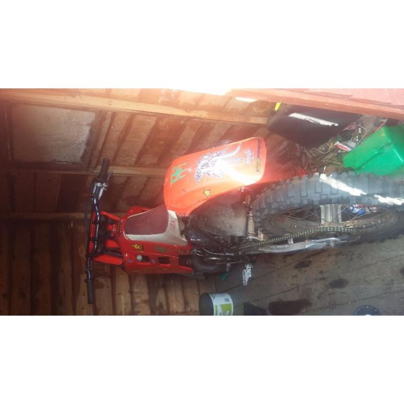Suzuki ts 125.. crosser.. feild bike.. pitbike swap or px 550ono