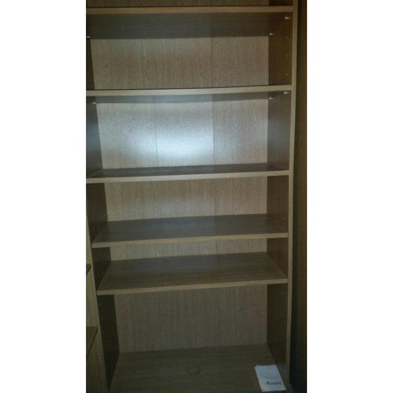 Bedroom Furnitures, Bookshelves, Fridge Freezer