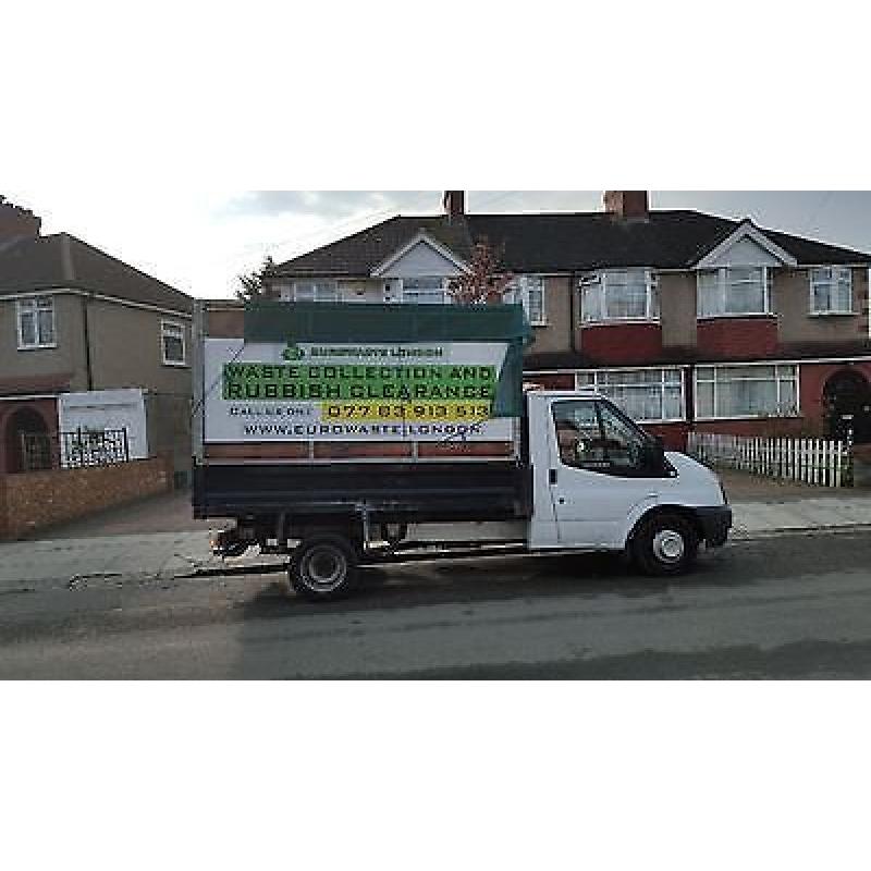 Waste Collection, Rubbish Clearance - Commercial and Domestic- Caged Skip Truck ( Wait&Load )LONDON