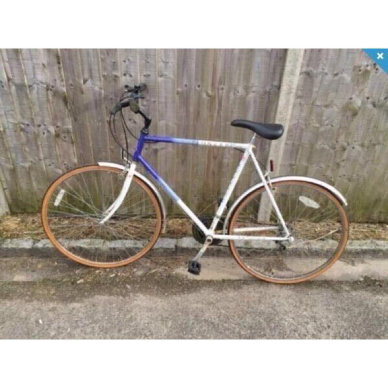 Raleigh Pioneer Gents Hybrid. Very Rare 24" Frame, can deliver