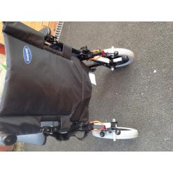 Invacare Action 2NG Lightweight Foldable Transit Wheelchair