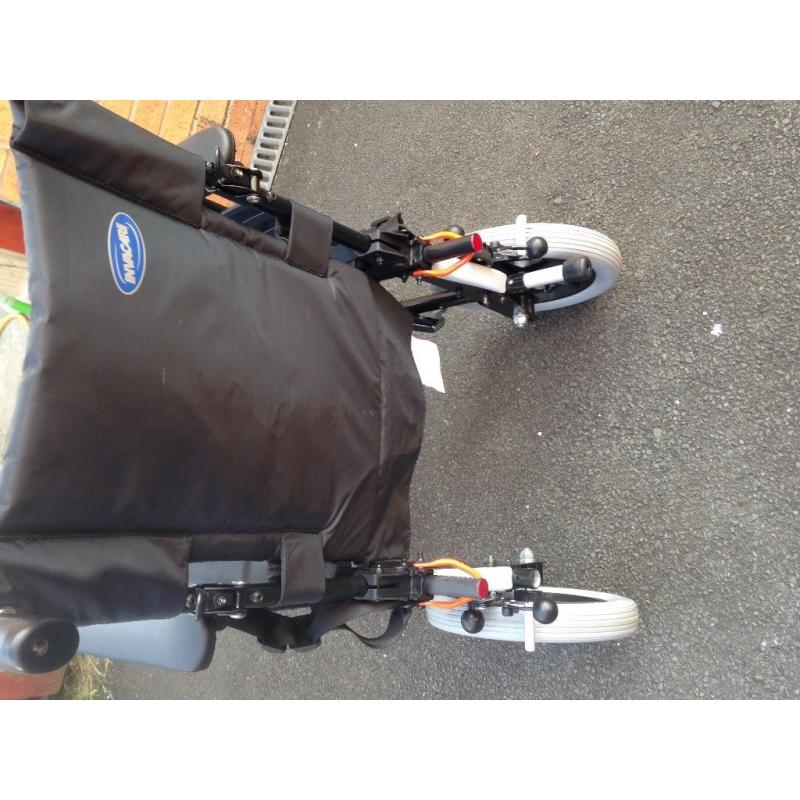 Invacare Action 2NG Lightweight Foldable Transit Wheelchair
