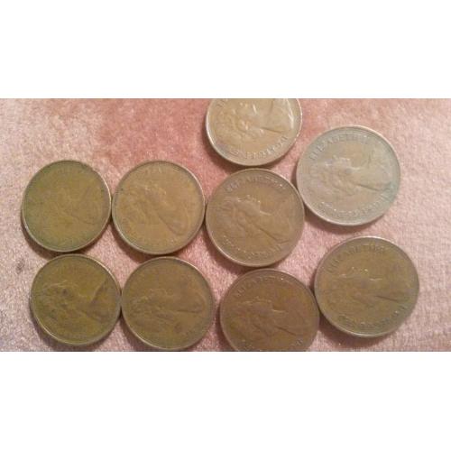 Collectable 2p coins "new pence"