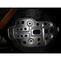 Yamaha TW125 Bash Plate Freshly powder coated