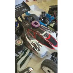 Radio control nitro