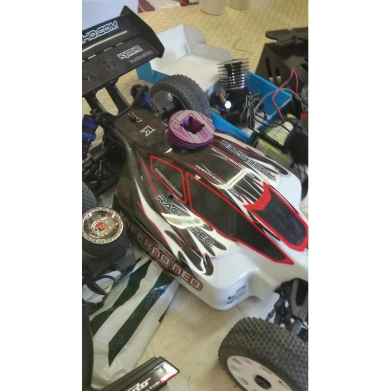 Radio control nitro
