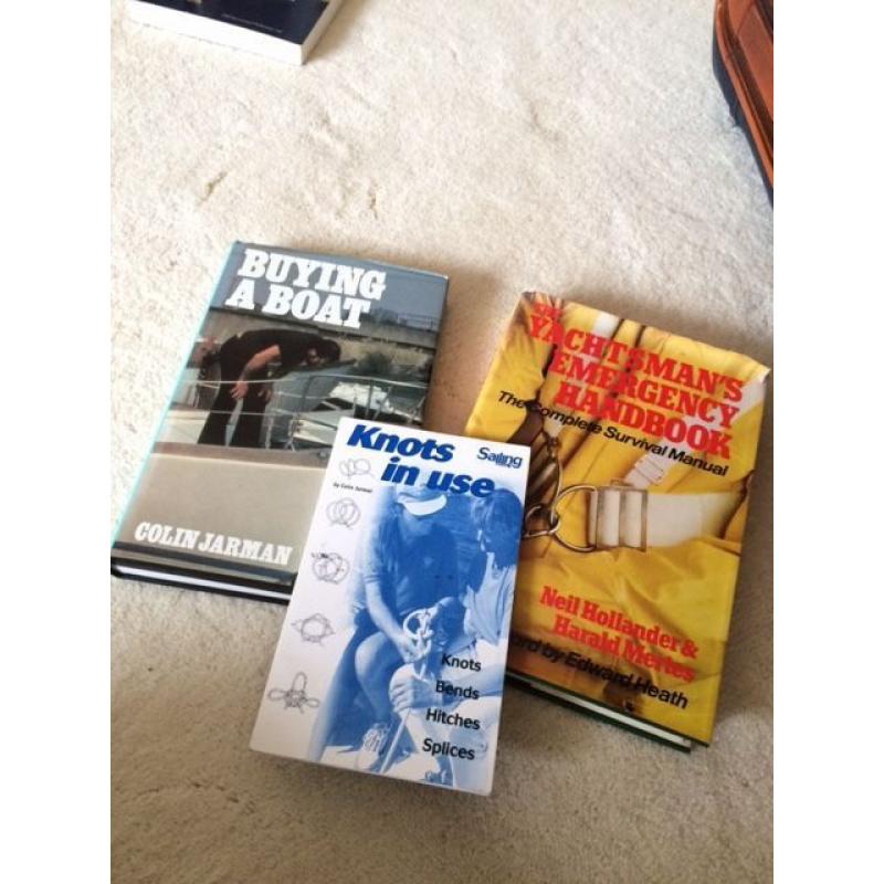 just 3 books to aid ur sailing experience