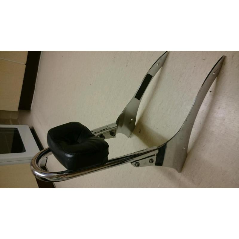 Dragstar 1100 backrest sissy bar