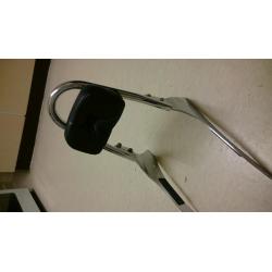 Dragstar 1100 backrest sissy bar