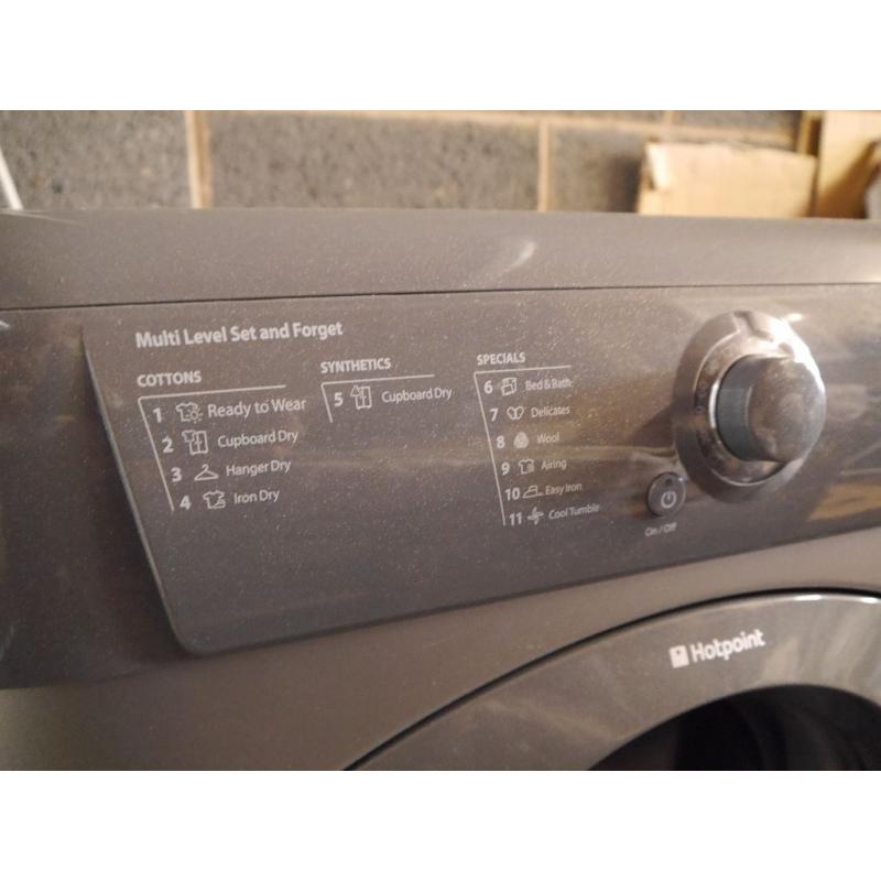 Hotpoint Vented Tumble Dryer - 7.5kg - Silver/Graphite