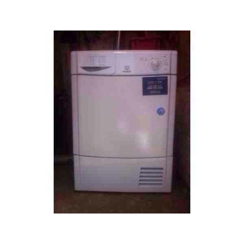 8kg indesit condenser tumble dryer