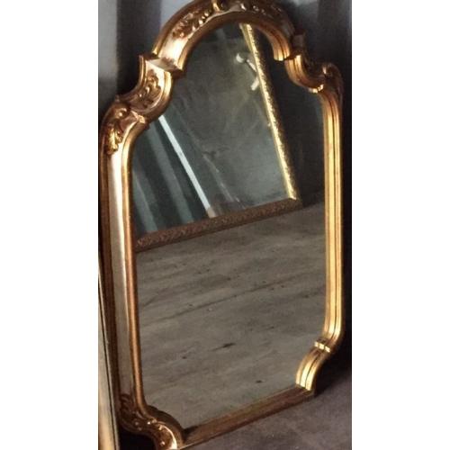 Gold mirror