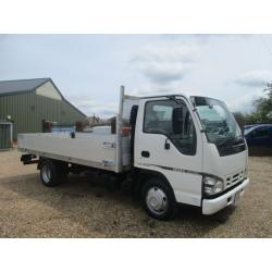 Isuzu Truck NKR 3.0TD 14FT LWB DROPSIDE TWIN WHEEL 57 REG