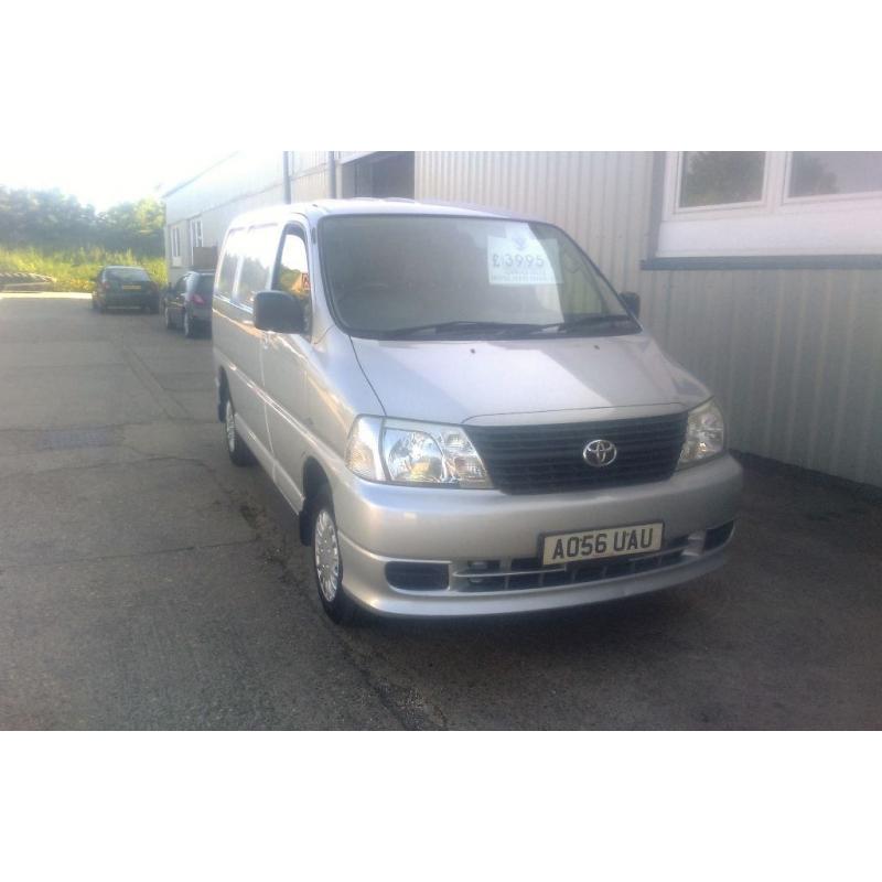 2006 Toyota Hi-ace 2.5 D4D, 95ps, Swb, 1 owner from new!