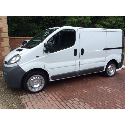 2003 53 Vauxhall vivaro swb white 6 doors 2 side doors no vat to pay