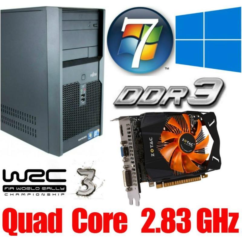 Gaming PC, Intel QUAD CORE 2.83GHz, GTX650 GDDR5, 4GB Ram, 320GB HD