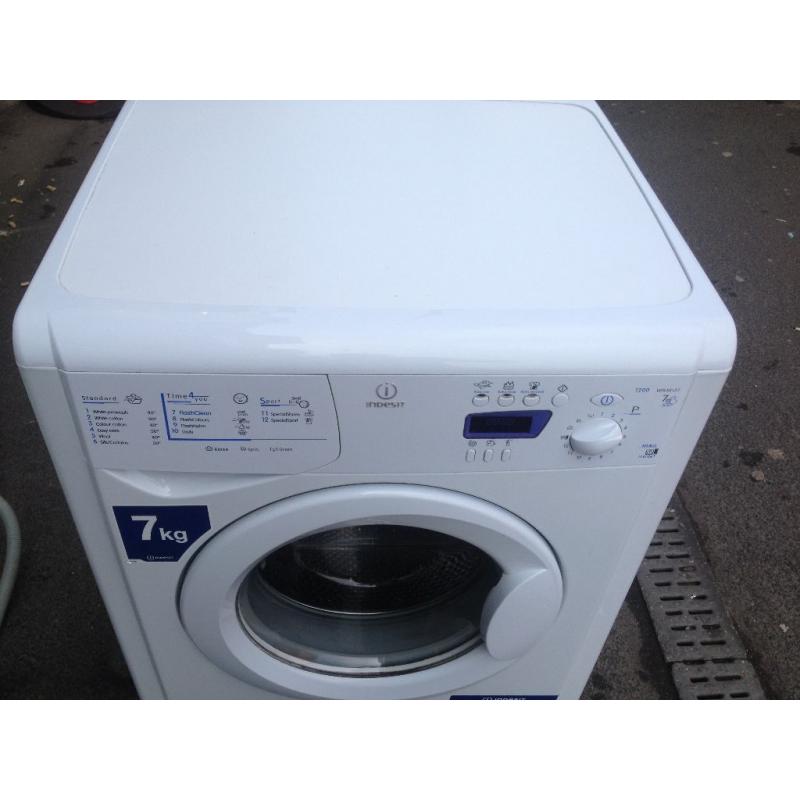indesit 7kg washing machine
