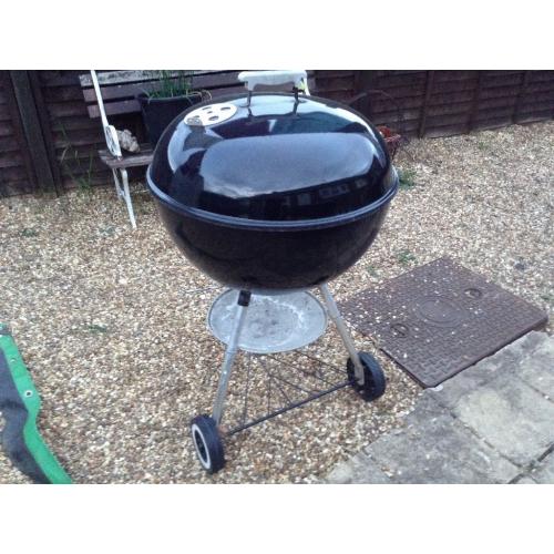 Webber charcoal BBQ