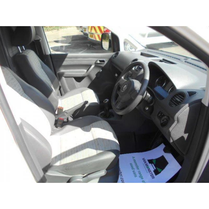 Volkswagen Caddy 1.6 TDI 102PS MAXI VAN DIESEL MANUAL WHITE (2013)