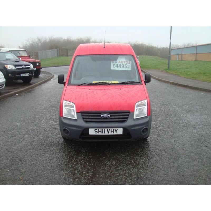 11 FORD TRANSIT CONNECT 1.8 TDCI T230 LWB RED