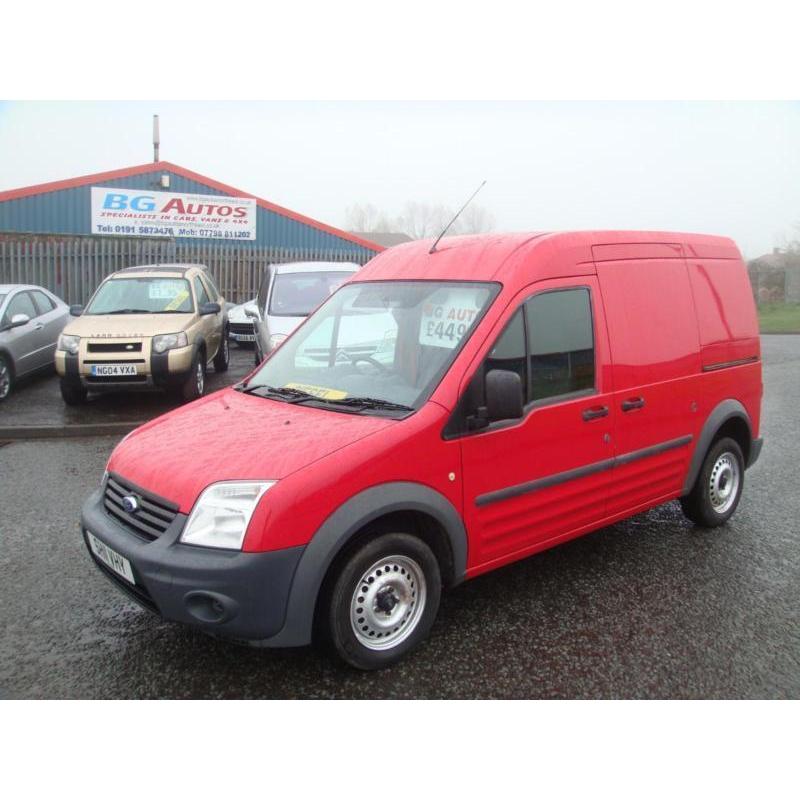 11 FORD TRANSIT CONNECT 1.8 TDCI T230 LWB RED