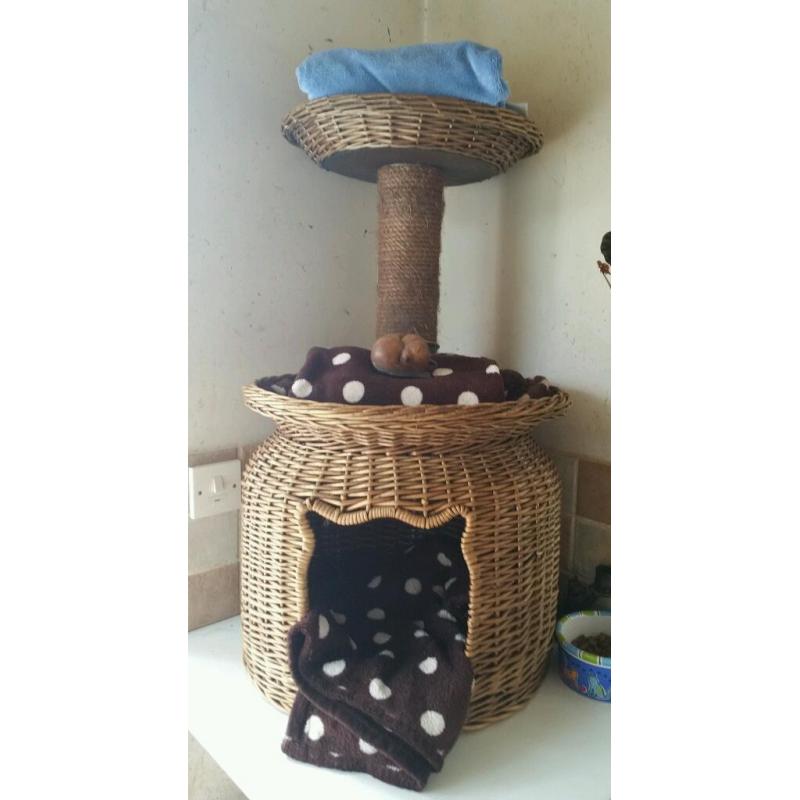 Cat bed 3 sleeping basket.