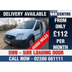 FORD TRANSIT CONNECT SWB 1.8 TDCI SIDE LOADING DOOR ELECTRIC PACK