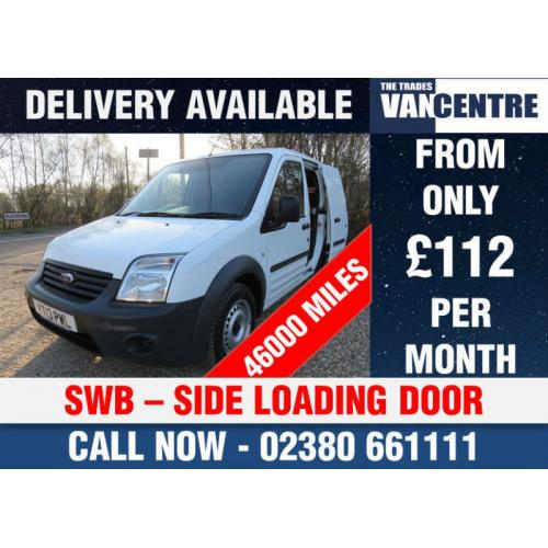 FORD TRANSIT CONNECT SWB 1.8 TDCI SIDE LOADING DOOR ELECTRIC PACK