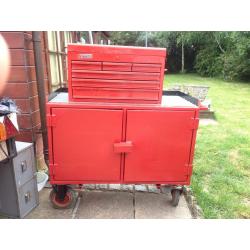 TOOL BOX AND TROLLEY CABERNET USED PICK UP ONLY