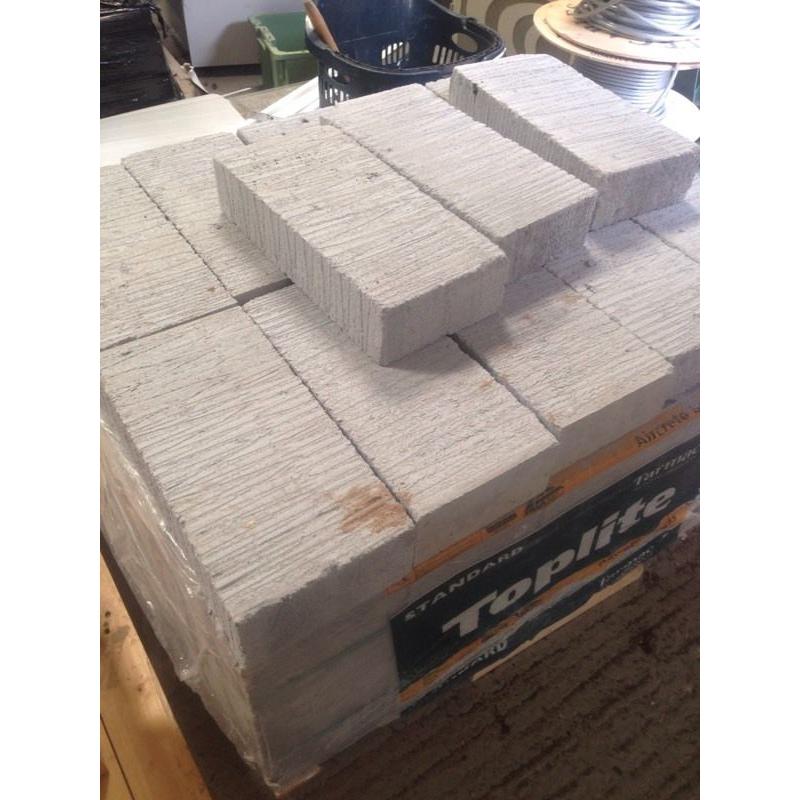 Airiated building blocks