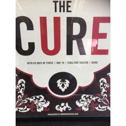 The Cure Original Poster - Framed - Great Condition - UNUSUAL