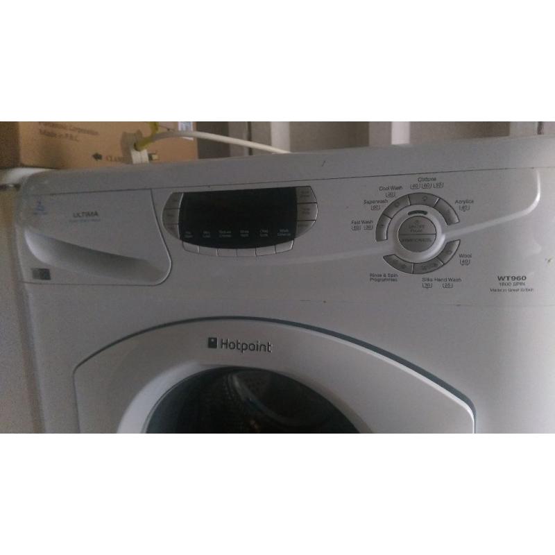 Hotpoint Washing machine 1600spin