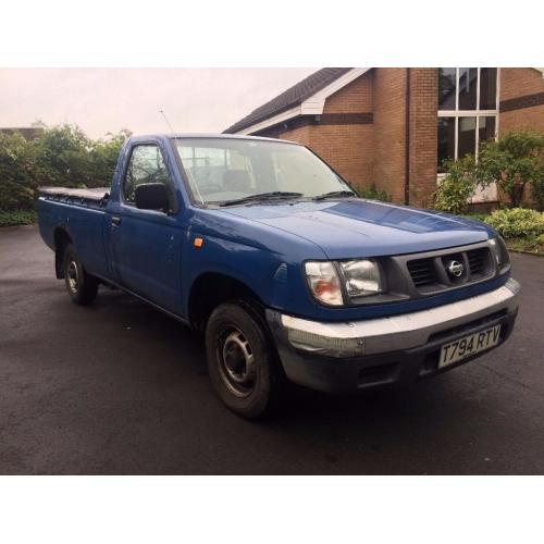 1999 NISSAN D22 2.5D 4X2 BLUE PICKUP 1 FORMER KEEPER 80000 MILES NO VAT NEW MOT