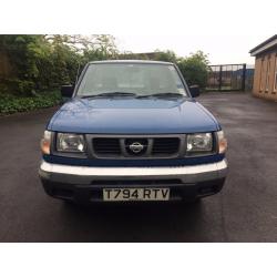 1999 NISSAN D22 2.5D 4X2 BLUE PICKUP 1 FORMER KEEPER 80000 MILES NO VAT NEW MOT