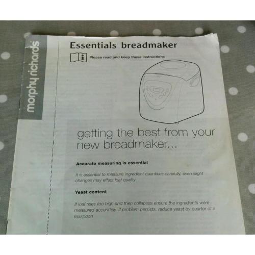 Morphy Richards Bread Maker