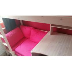 Single high sleeper bed