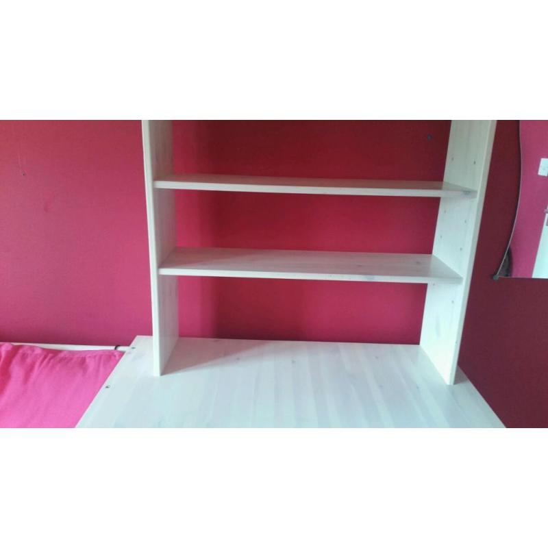 Single high sleeper bed
