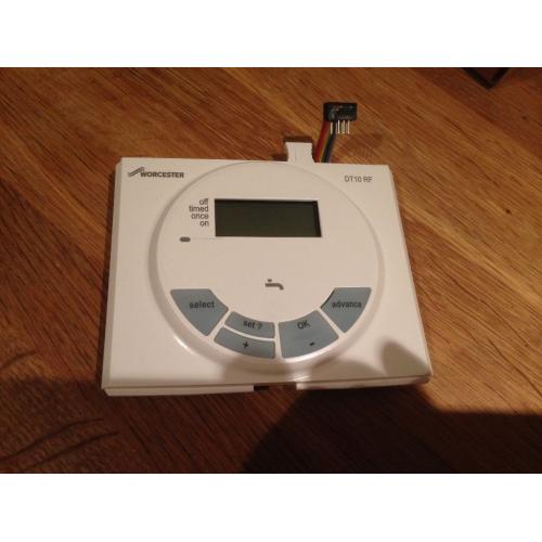 NEW UNUSED Worcester Bosch DT10RF central heating boiler receiver optimising programmer