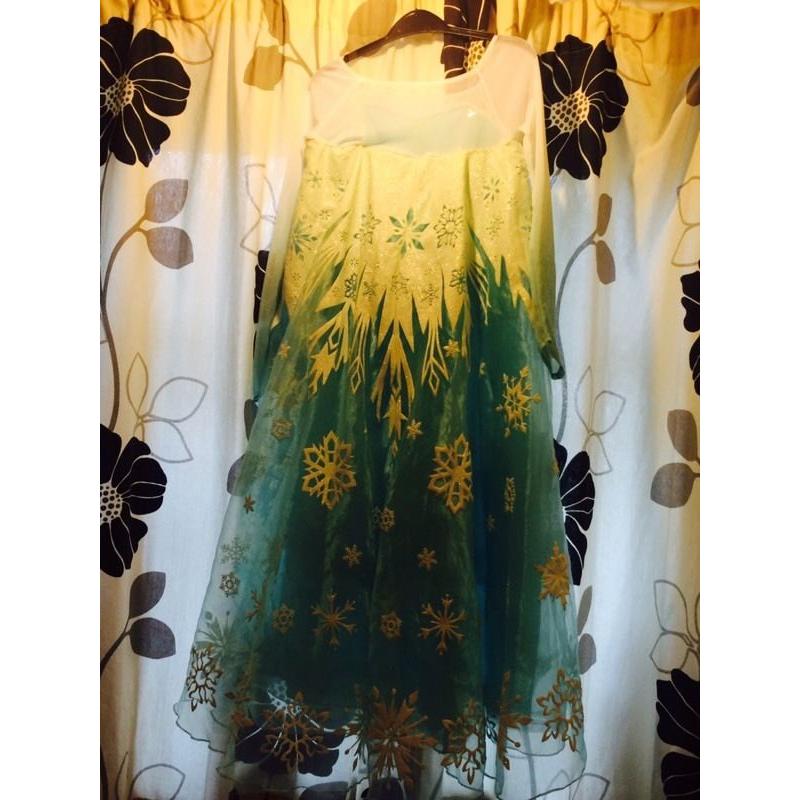 Frozen Elsa Dress, book and perfume