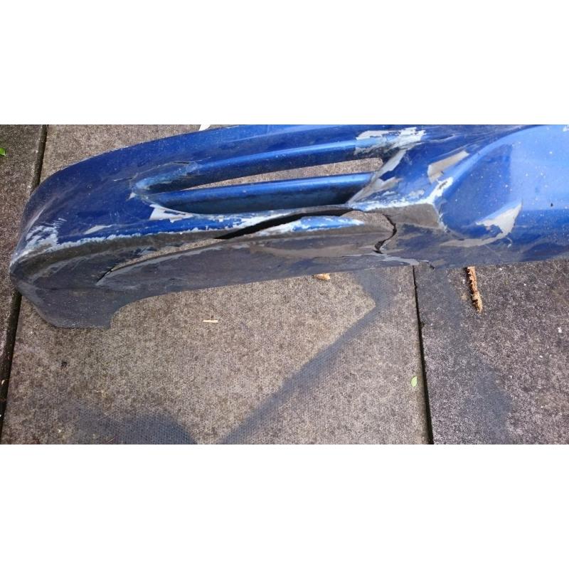 Vauxhall astra g bertone coupe front bumper and irmicher splitter