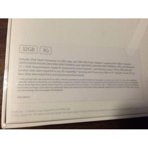 Brand new unopened ipad 2 32G 3G &WIFI