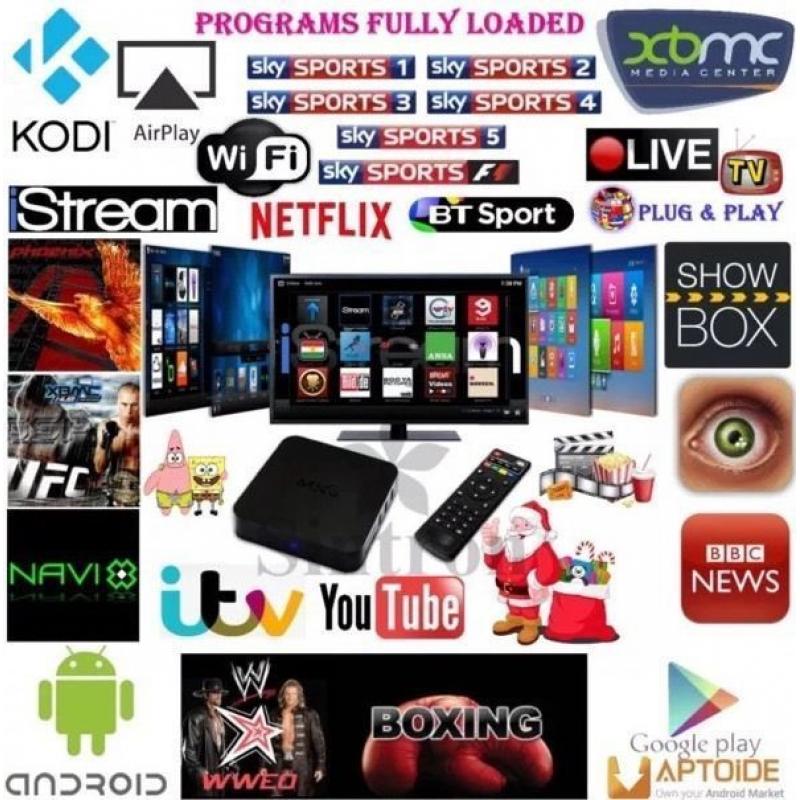 Android TV Box - MXQ Google Android TV Box - With KODI 16.1 and Free Sports Movies
