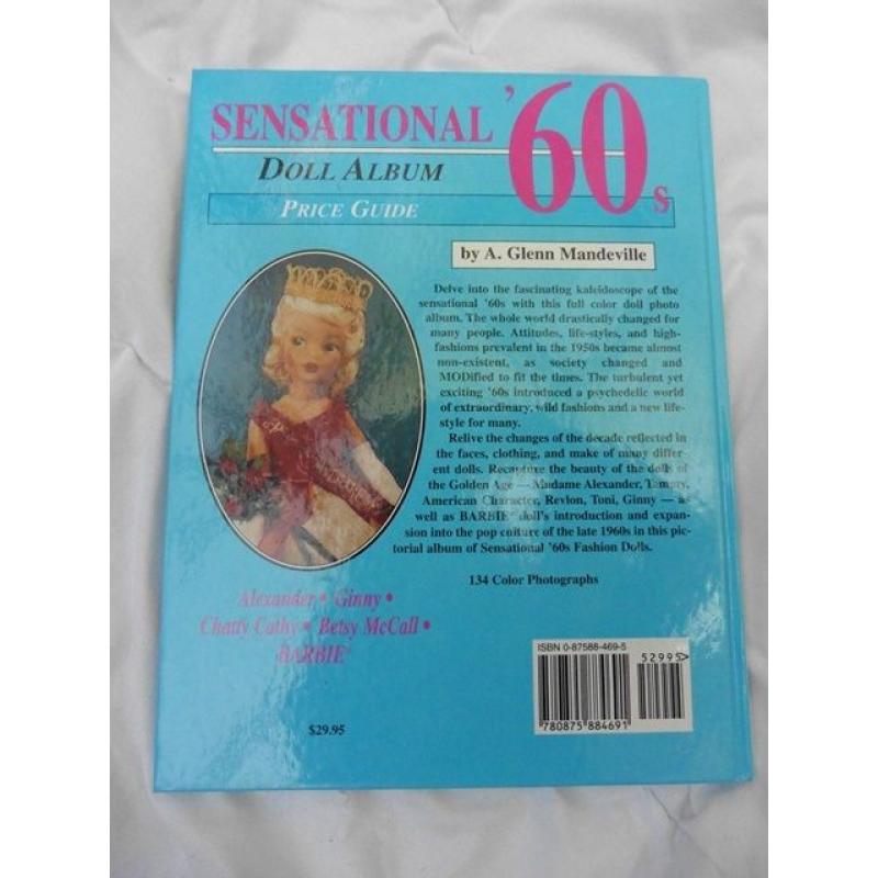 Sensational 60s hardback annual sized book for valuing 1060s dolls hardly used can send