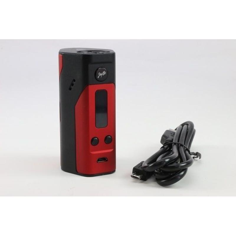 Wismec RX200 + SMOK TFV4 FULL KIT - 200w Box Mod vape - RED and Black